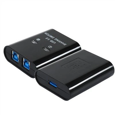 2 in 1 Out USB 3.0 Ierīču koplietošanas slēdzis