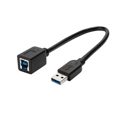 USB3.{1}} AM–B Femal pagarinātāja kabelis