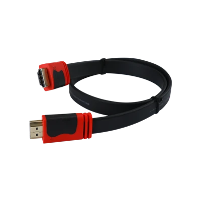 Plakanais HDMI vīrišķais-vīrišķais kabelis